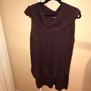 Charlotte Russe turtleneck vest